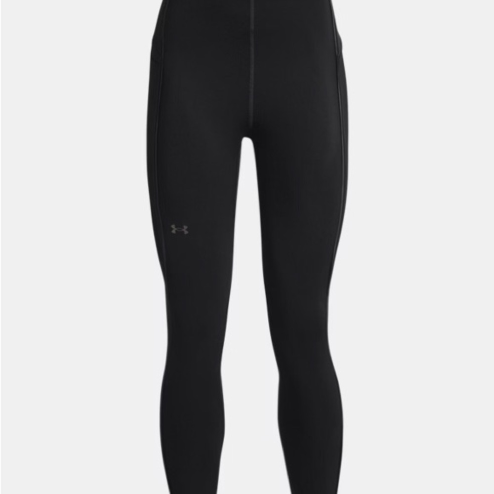 Under Armour Black High-Rise Performance Leggings – Zip Pocket | Women’s Size L